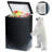 2.7 Cubic Feet Chest Freezer with Adjustable Temperature Controls-93722261