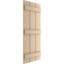 Volets en faux bois rustique à planche et nouettes (par paire)-88966788-88966789-71284830