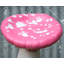 Statue simple tabouret champignon surdimensionné-284893433