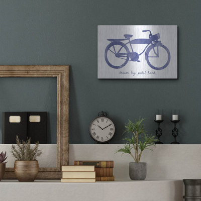 «Bike 2» par Erin Clark, art mural en métal