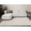 Tapis texturé moderne blanc-1329313751