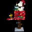 LED Lighted Peanuts Snoopy On Mailbox Outdoor Christmas Decoration - 32" - Clear Lights