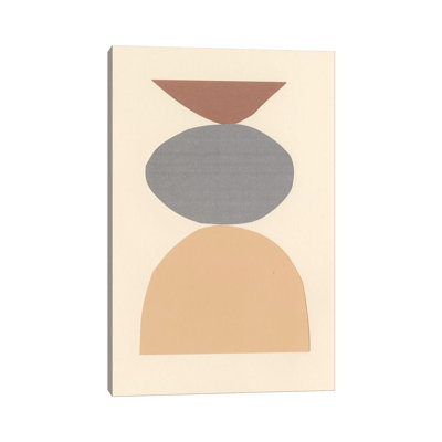 Neutral Sculpt II by Renée Stramel - Gallery-Wrapped Canvas Giclée on Canvas