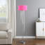 Lampe sur pied en métal chromé 65,65 po-912830088