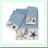 Antigua Luxe 3pc Cotton Towel Set - Ultra Soft & Highly Absorbent