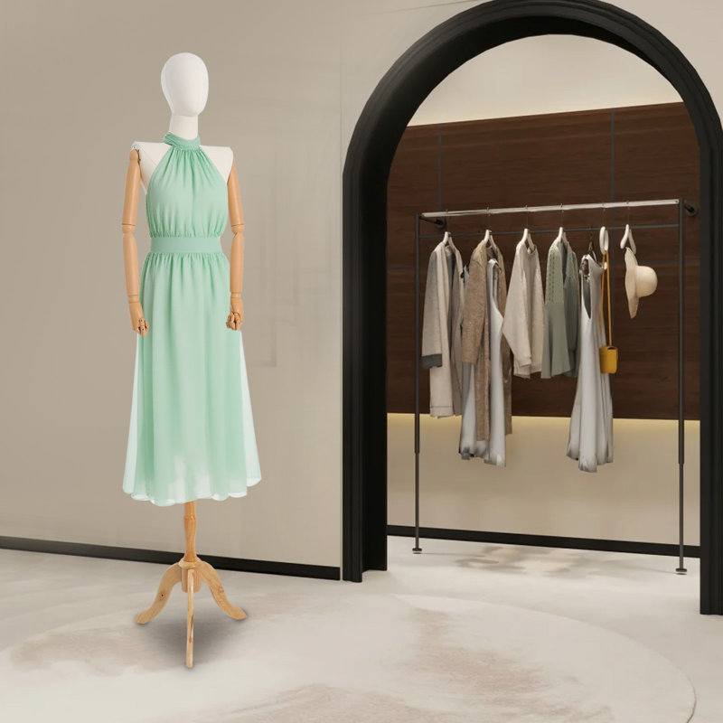 Forme de robe féminine, Couleur du bois