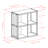 Eleia 4 Drawer Storage Drawer