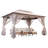 Lausaint Home 10'x13' Steel Patio Gazebo-103591282