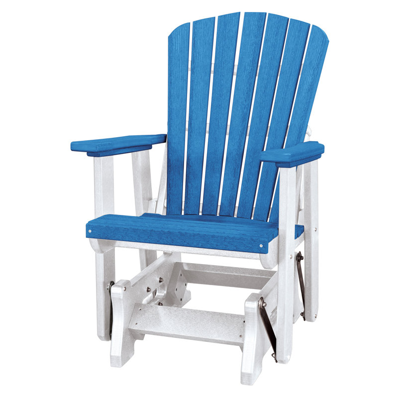 Fauteuil oscillant Haven, bleu, Bleu