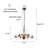 6 - Light Dimmable Classic / Traditional Chandelier