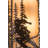 Rustic Lodge Flush Mounted Sconce