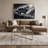 Wildlife Gray Wolf Gray Canvas Wall Art
