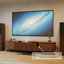 Meuble télé électrique Mid-Century avec projecteur ultra-court-1679586067-1679586076