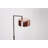 Koziol 55.1'' Matte Black Task Floor Lamp