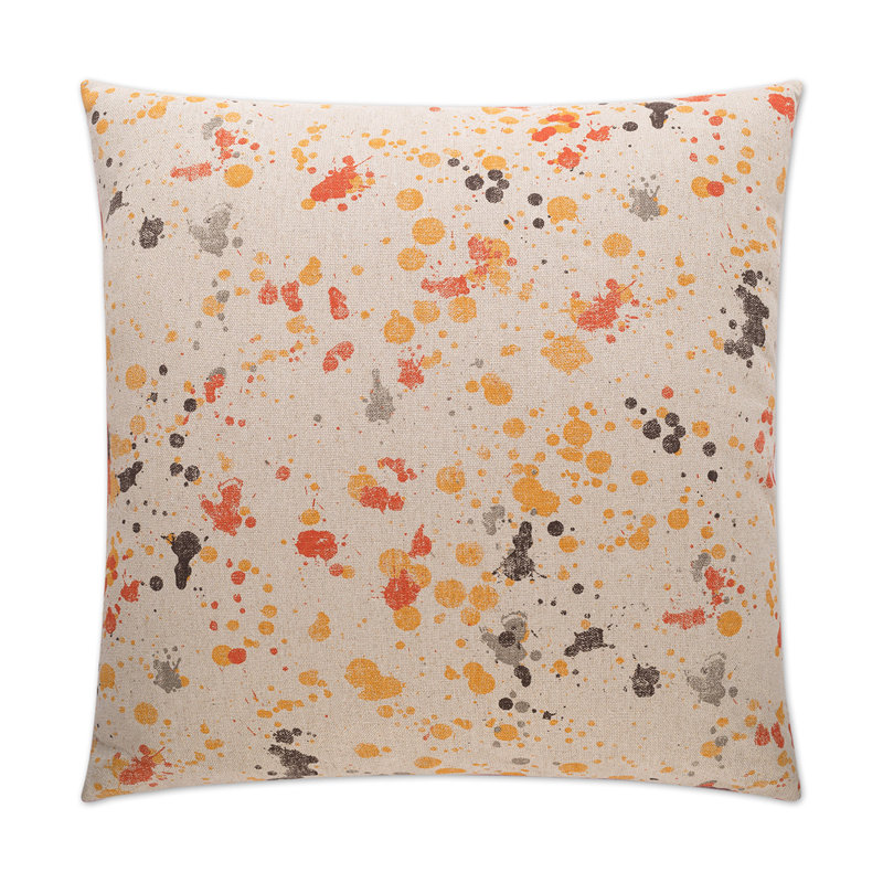 Dropcloth Fabric, Orange