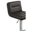 Tricia Swivel Upholstered Adjustable Height Bar Stool-2032517865