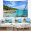 Mer d'été en tapisserie de thaïlande Landscape-28505827