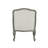 Maginey Upholstered Linen Blend Armchair