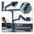 Vivo Pneumatic Triple Ultrawide Computer Monitor Desk Mount For Screens Up To 49"