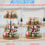 Freestanding Wood Spice Rack