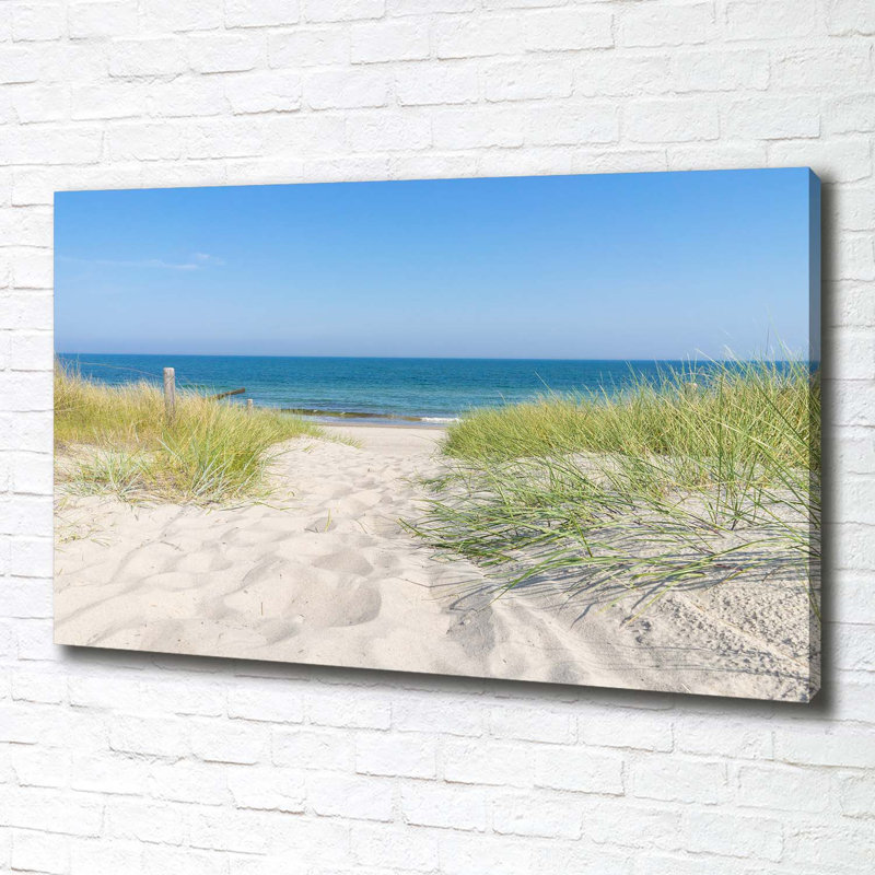 Coastal Dunes - Wrapped Canvas Print