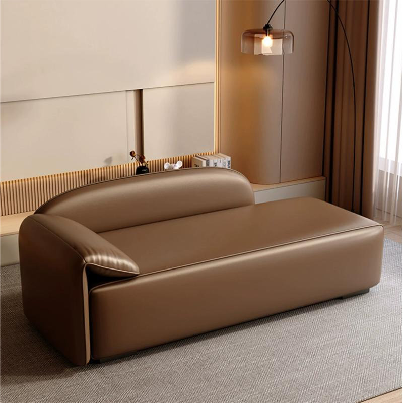 Upholstered Bench, Brown