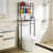 3-Tier Freestanding Over The Toilet Storage Shelf with Hooks