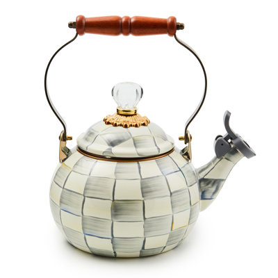 Rosy Check Whistling Tea Kettle