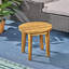 Table d'appoint d'extérieur en bois-1998846297