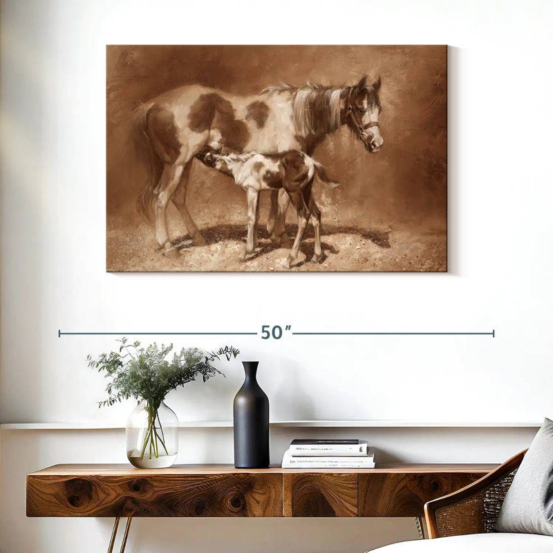 Brampt Sienna Paint, 26" H x 39" W