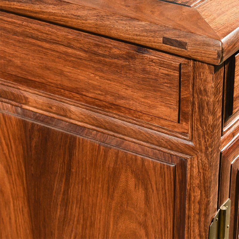 Armoire à chaussures en bois massif