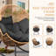 Fauteuil à bascule berçant avec coussin-628121320-628121323