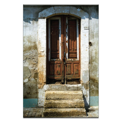 Doors Of Italy - La Mia Porta by Joe Vittorio - Wrapped Canvas Print