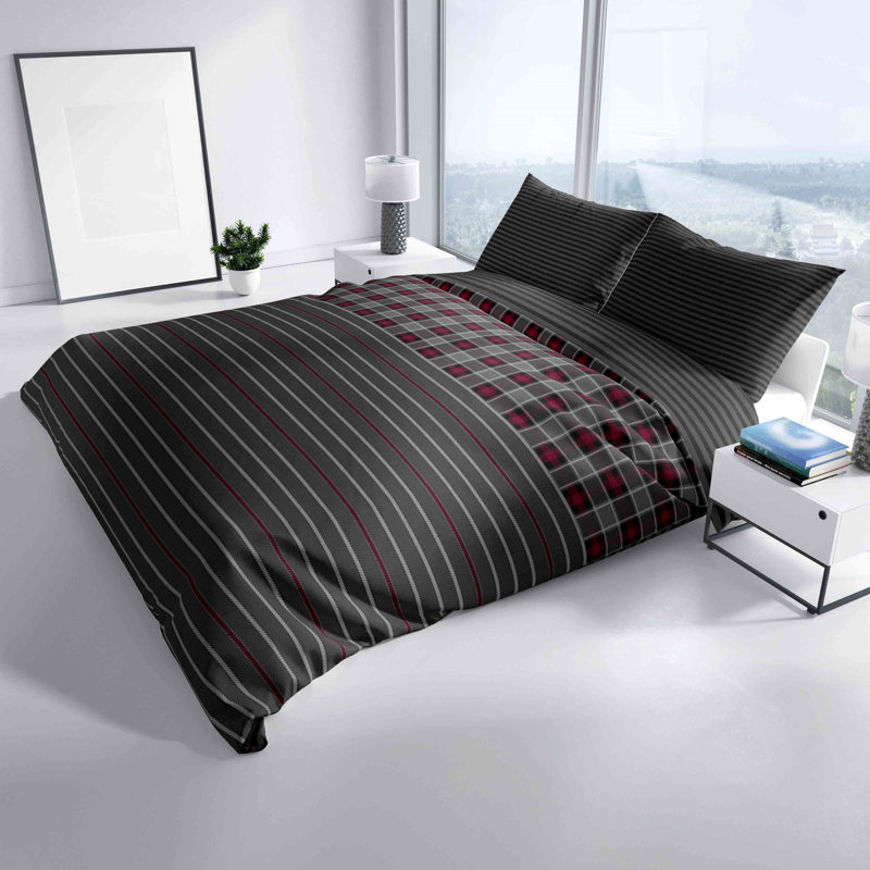 Elraine Duvet Cover Set, Double - 2 Pillowcases (80 x 80 cm)