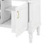 Meuble-lavabo 36 po avec lavabo, tiroir coulissant, porte à fermeture en douceur, bois massif et panneau de fibres à densité moyenne, tiroirs basculants et tablette réglable-220827947