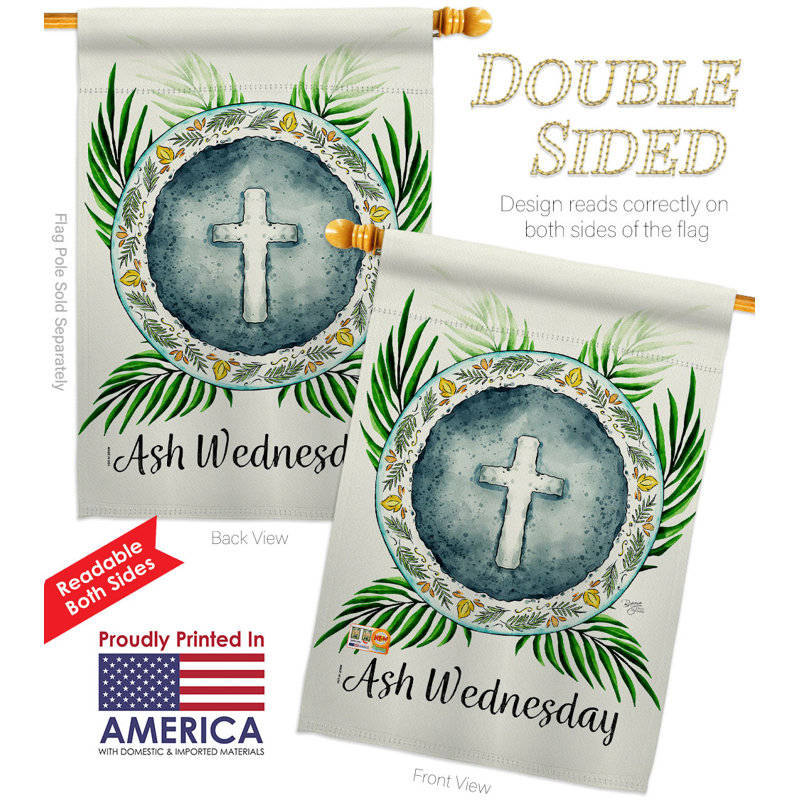 Double Sided Polyester House Flag, 40" H x 28" W