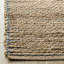 Tapis de couleur unie en jute et en denim tissé à la main Chupp-26830660