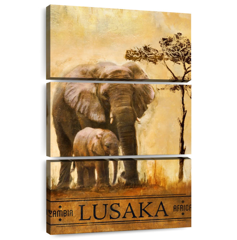 Brampt Lusaka, 74" H x 48" W