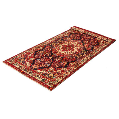 Tapis bleu marine Anadol 4 pi 6 po x 9 pi 5 po