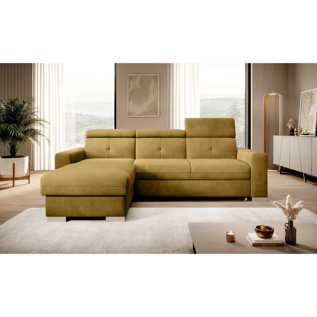 Ecksofa Kosuke mit Bettfunktion