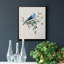«Bluebird Happy I», toile encadrée de qualité supérieure - prête à être accrochée-1149801752-1149801753