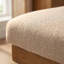 Banc rembourré élégant avec tablette de rangement - capacité de 350 lb, siège multifonctionnel moderne pour la chambre à coucher, le vestibule ou le salon-131633183