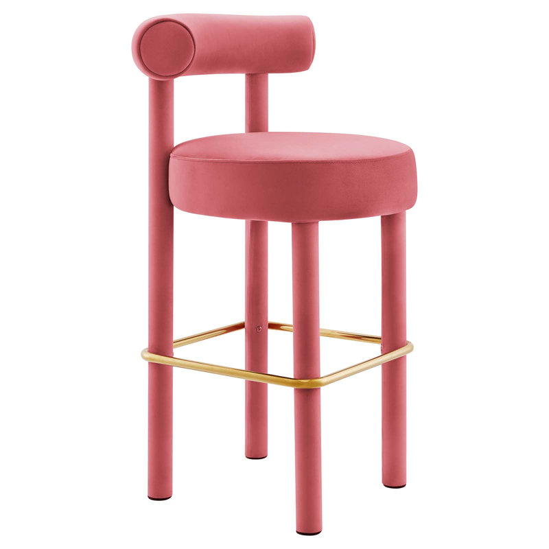 Modway Toulouse Counter/Bar Stool, Blossom, Bar Stool (30” Seat Height)