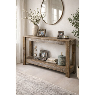 Console en bois massif 60 po Collins