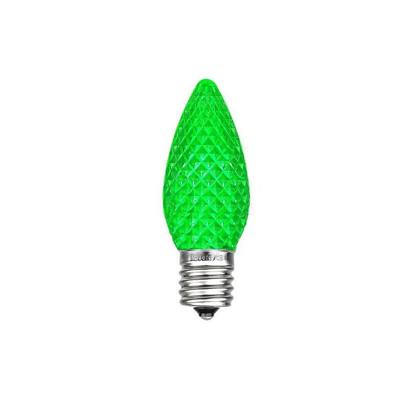 Ampoules de noël d’extérieur à del c7, Vert