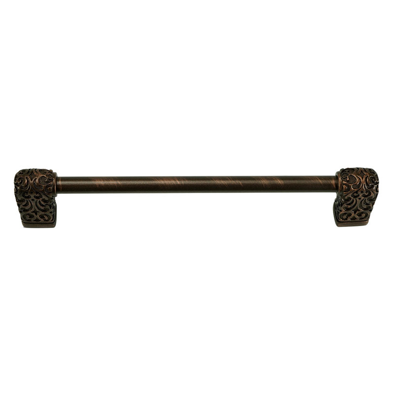 Via Veneto 6" c.c. pull; Soft, 6", Bronze