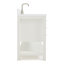 Ensemble de meuble-lavabo simple Magnolia Korede-8116577