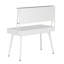 Bureau d'ordinateur Study avec rangement et tableau magnétique effaçable à sec