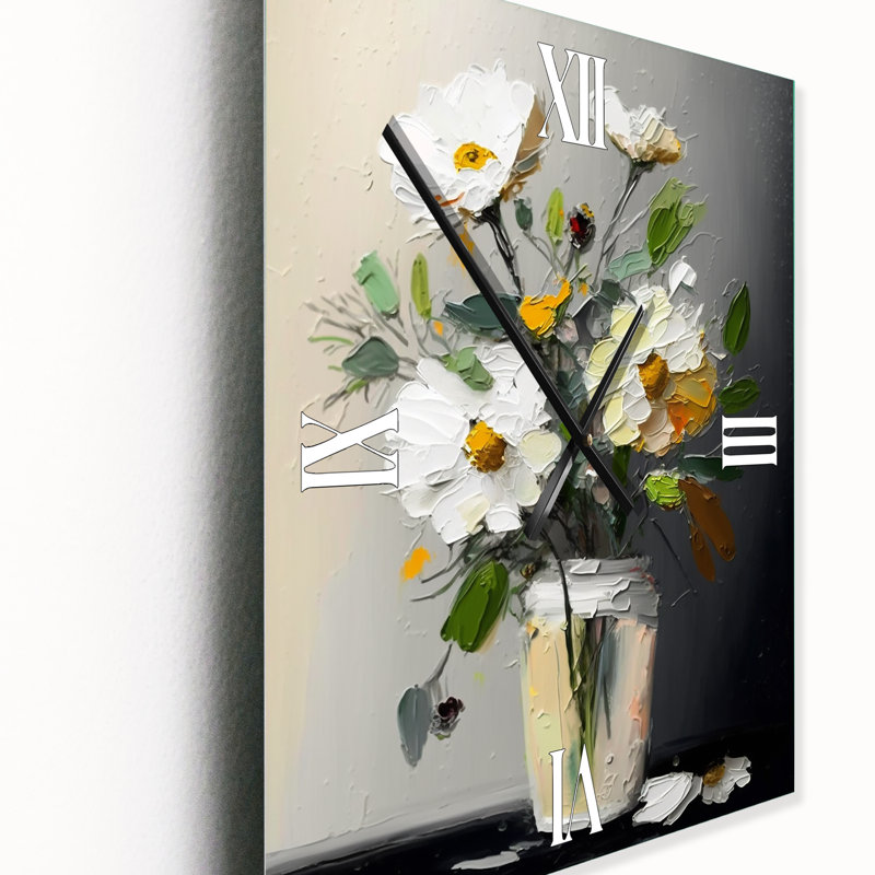 Jazzelle - Horloges murales florales, Petit