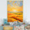 Prayies Sunrise Melody sur toile